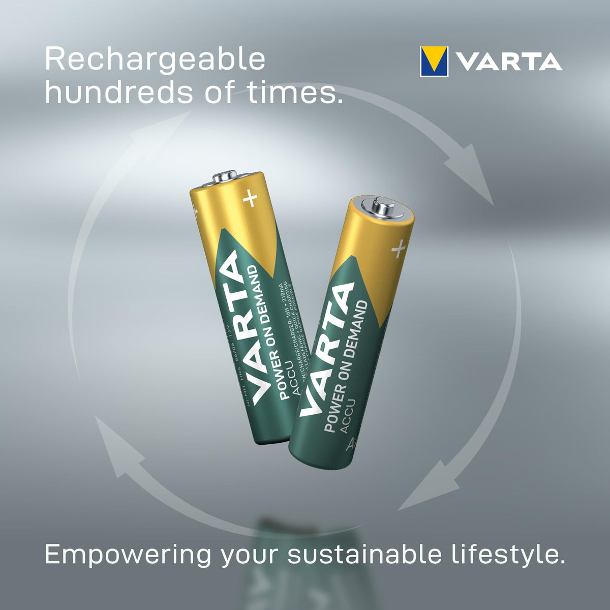 VARTA Batteries AA, Pack of 40, Power on Demand, Alkaline, 1.5 V