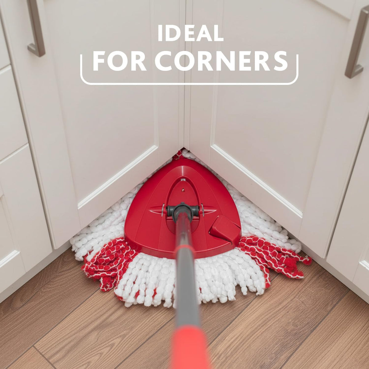 Vileda Turbo 2in1 Spin Mop & Bucket Set with Foot Pedal and Extra Refill
