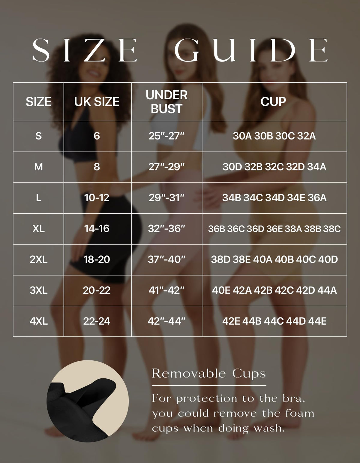 SIMIYA Comfort Sports Bras Women Plus Size Seamless Yoga Bra Removable Pads