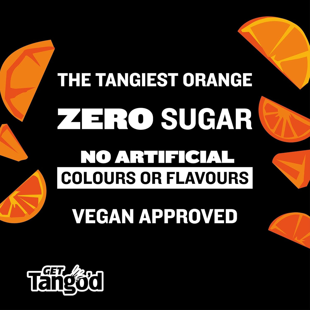 Tango Orange Sugar Free | 330ml Can | 8 Pack