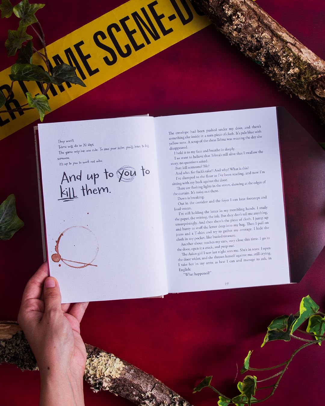 21 Days of Fear: A Letters Thriller