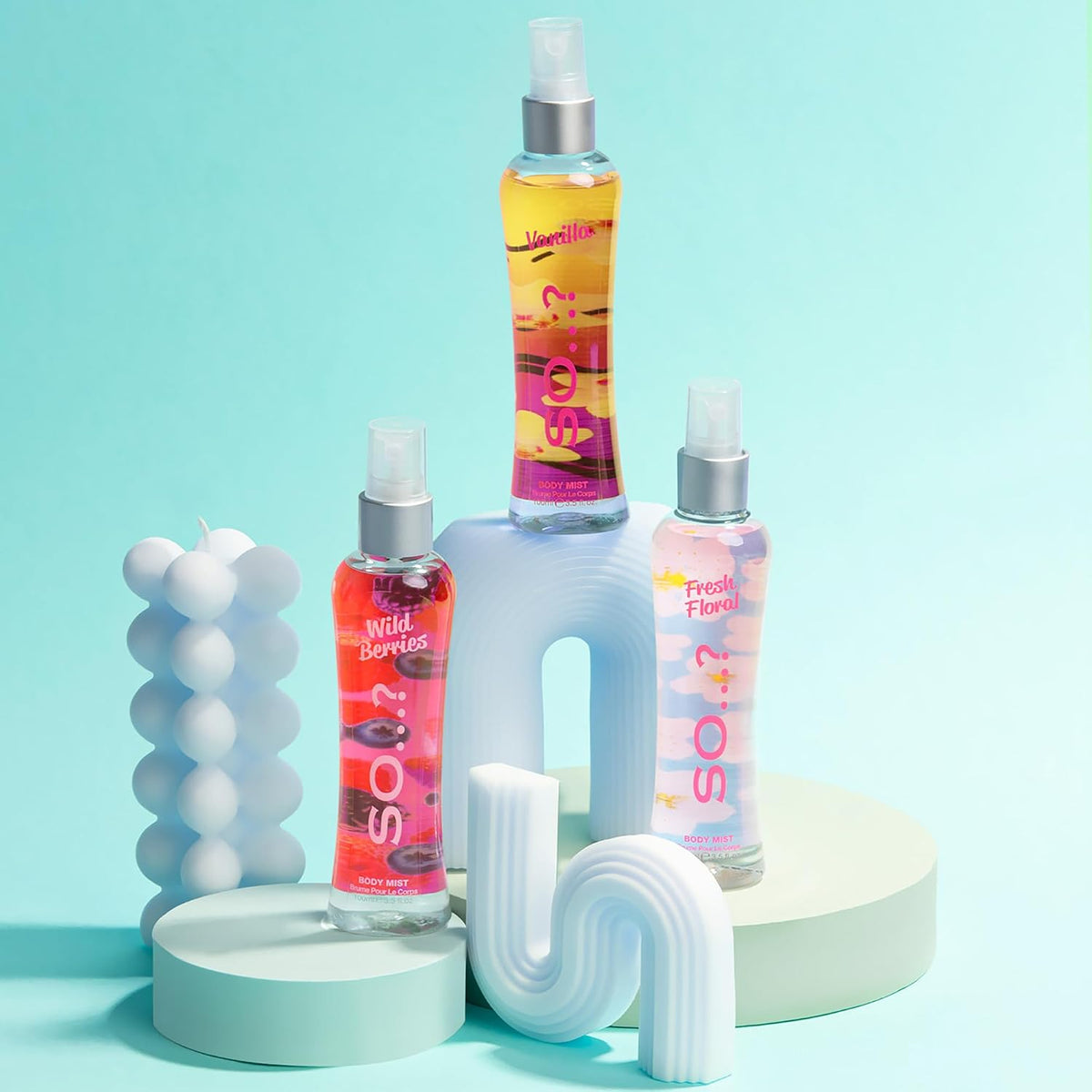 Body Mist By So…? Womens Vanilla Body Mist Fragrance Spray, Travel Size, 100 ml, 1 piece