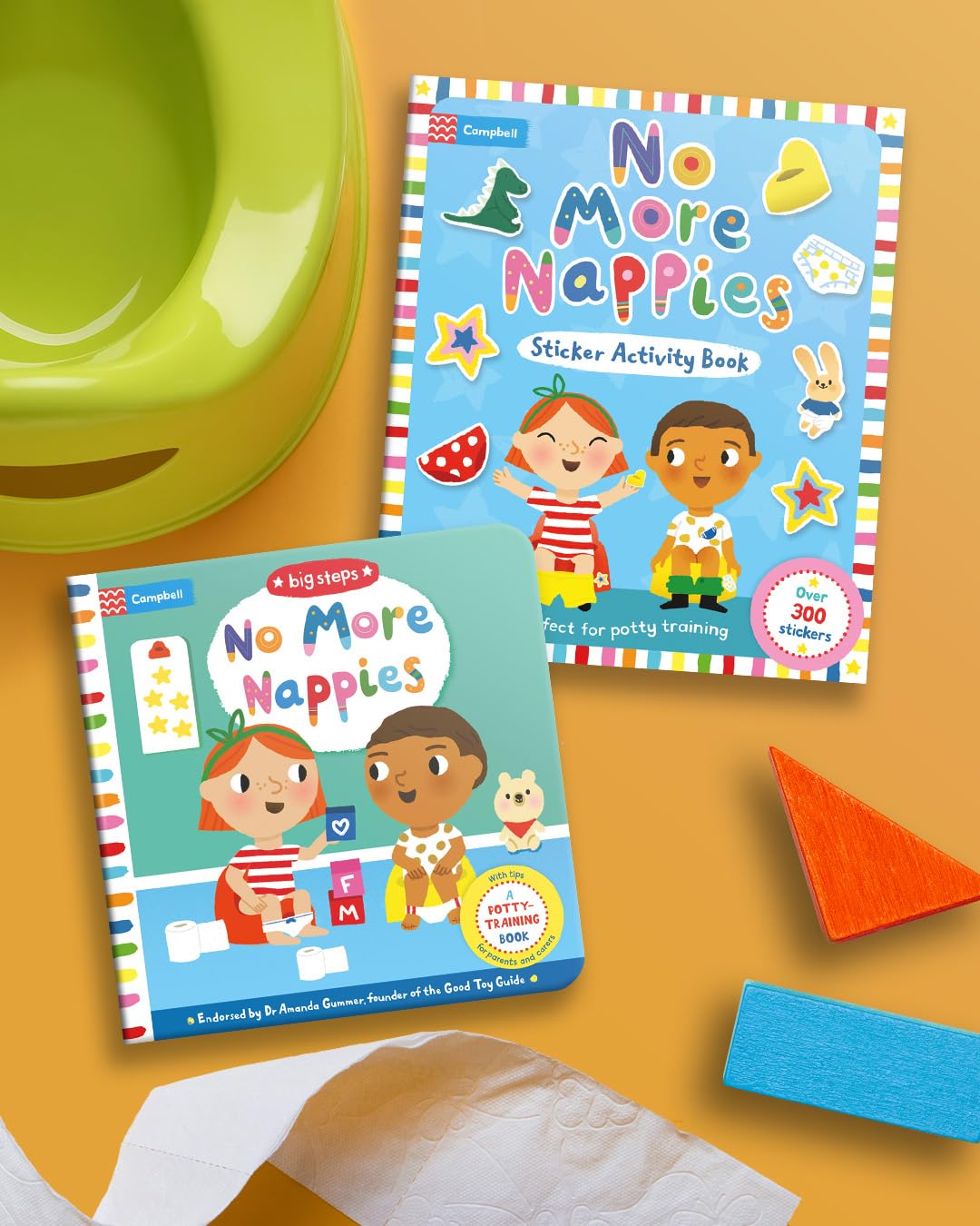 No More Nappies: With helpful tips for potty training (Campbell Big Steps, 2)