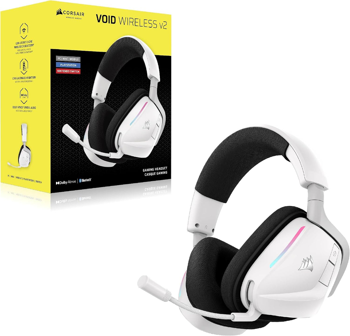 Corsair VOID v2 Wireless Gaming Headset – Dual Tone