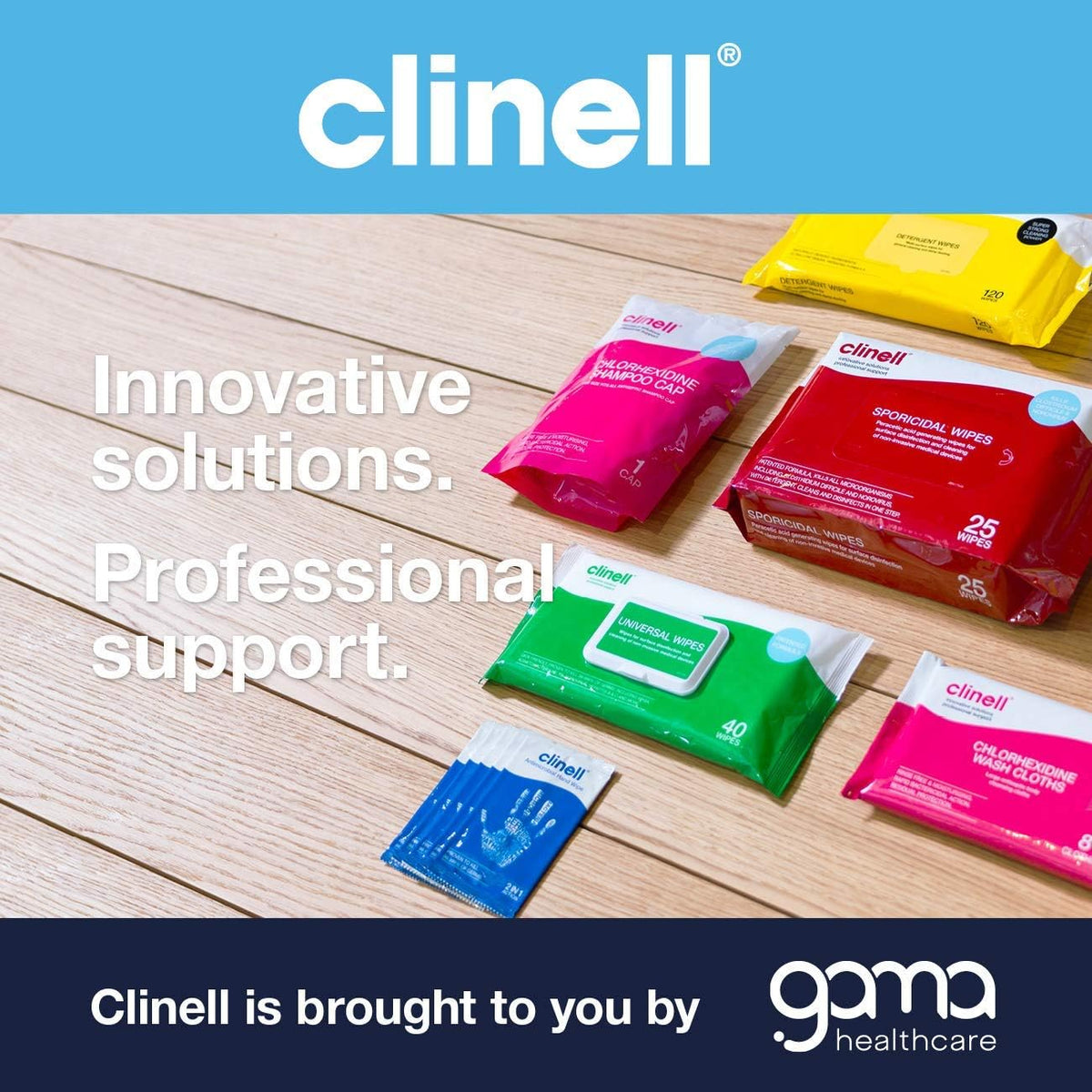 Clinell GCIHS500 Hand Sanitiser Gel - Dermotologically Tested, Kills 99.99% of Germs, Quick and Kind to Skin, No Stickiness - 500ml bottle