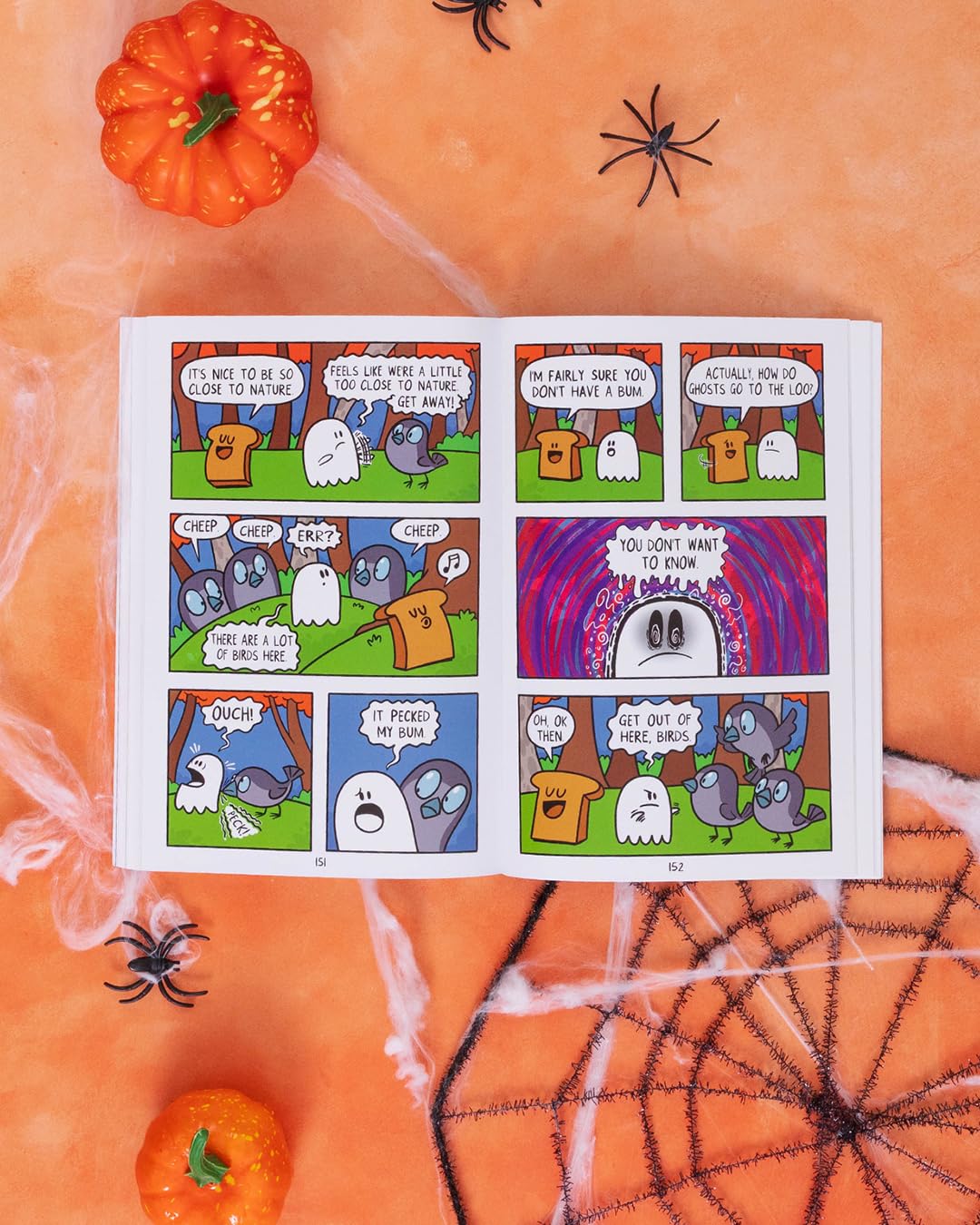 Ghost and Toast: brilliantly bonkers and side-splittingly funny graphic novel adventures for fans of BUNNY VS MONKEY and DONUT SQUAD!