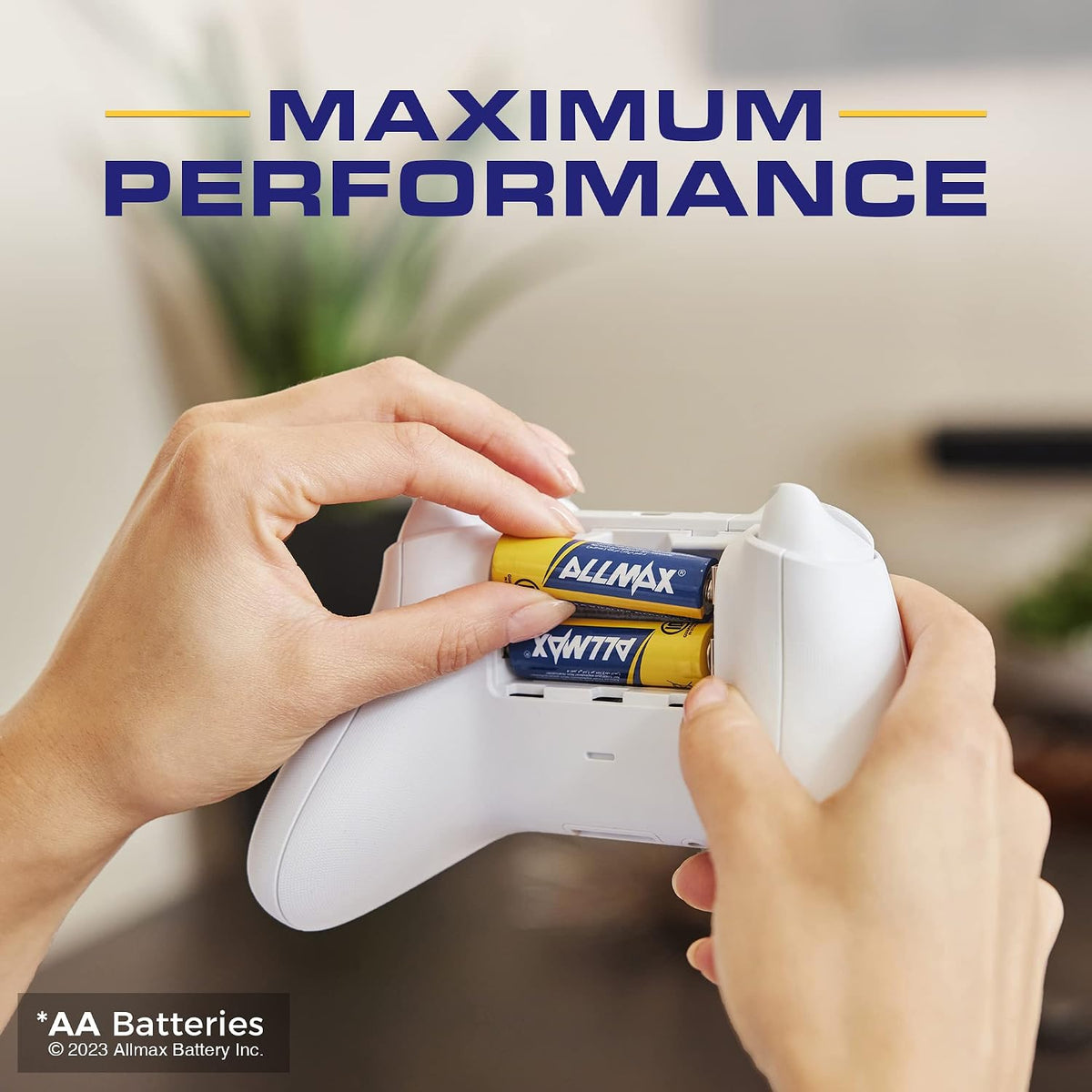Allmax AA (LR6) Maximum Power Alkaline Batteries (24 Count) – 1.5V