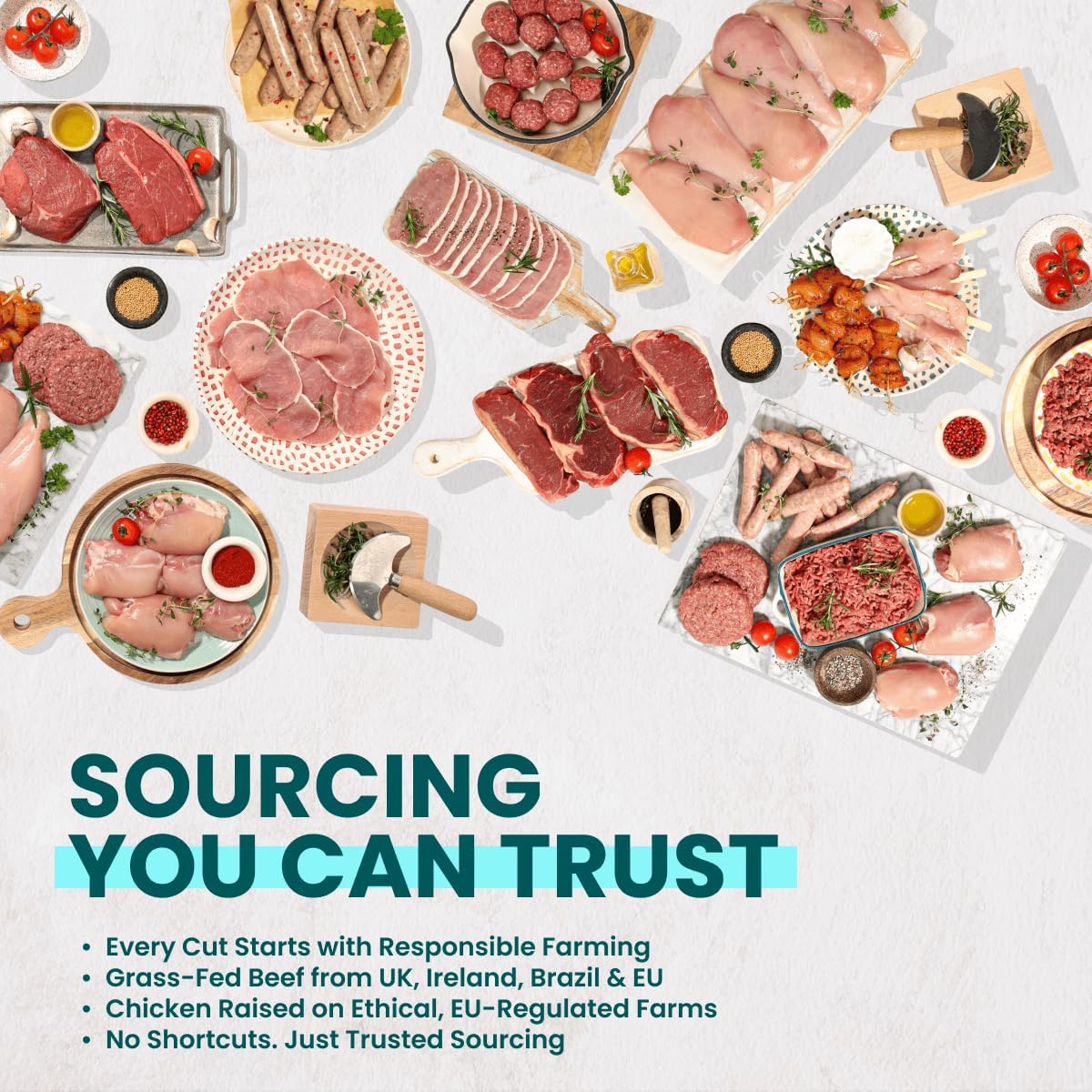 MuscleFood Lean Pork Sausages Bulk Buy | 60 x 33g Sausages | Delivered Chilled | Freezer-Friendly |