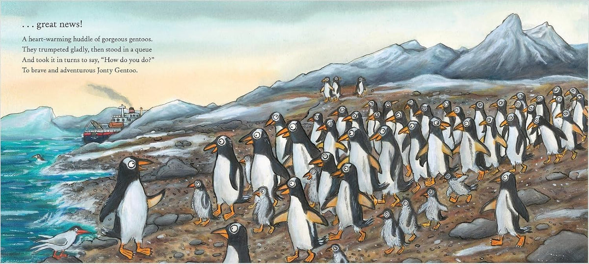 Jonty Gentoo - The Adventures of a Penguin: The Number One Bestseller by the creators of The Gruffalo and Zog