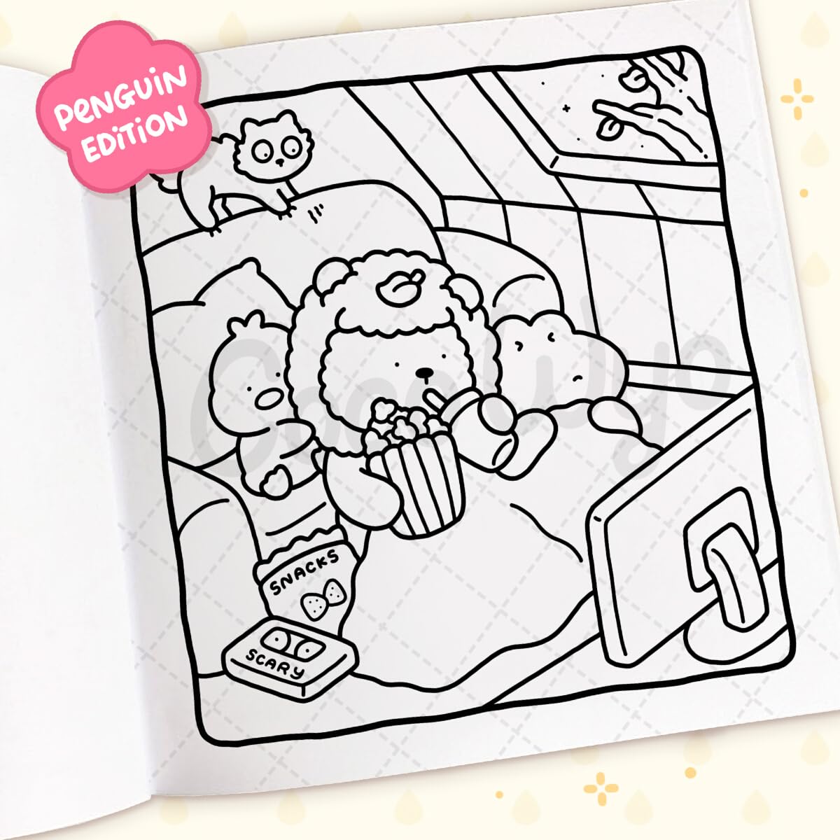 Cozy Friends: A relaxing cosy colouring book, from the bestselling author (Coco Wyo)