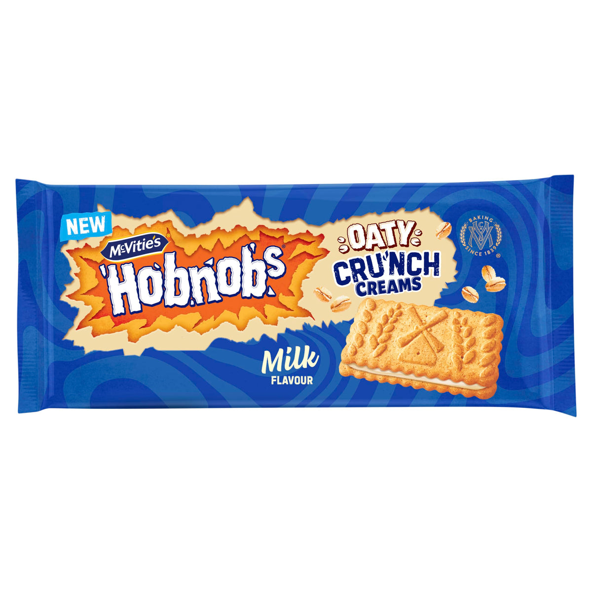 McVitie's Hobnobs Oaty Crunch Creams, Chocolate Flavour, 100 g (Pack of 1)