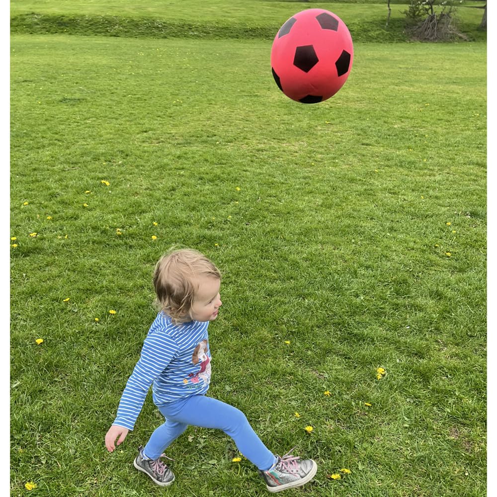 Fun Sport Foam Footballs | Indoor/Outdoor Soft Sponge Foam Soccer Ball | Play Many Games For Hours Of Fun | Suitable For All Ages