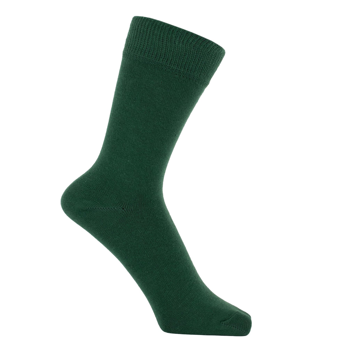 ZAKIRA Combed Cotton Dress Socks, Crew Socks
