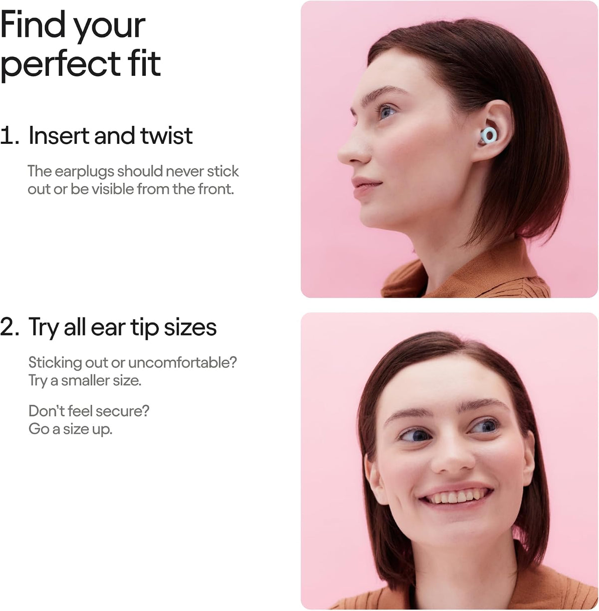 Loop Quiet 2 Ear Plugs - Ultra-Comfy Reusable Hearing Protection for Sleep