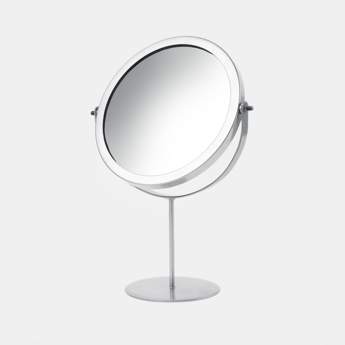 Bathroom Mirror Round Accessories Free Standing Vanity Stainless Steel Bedroom