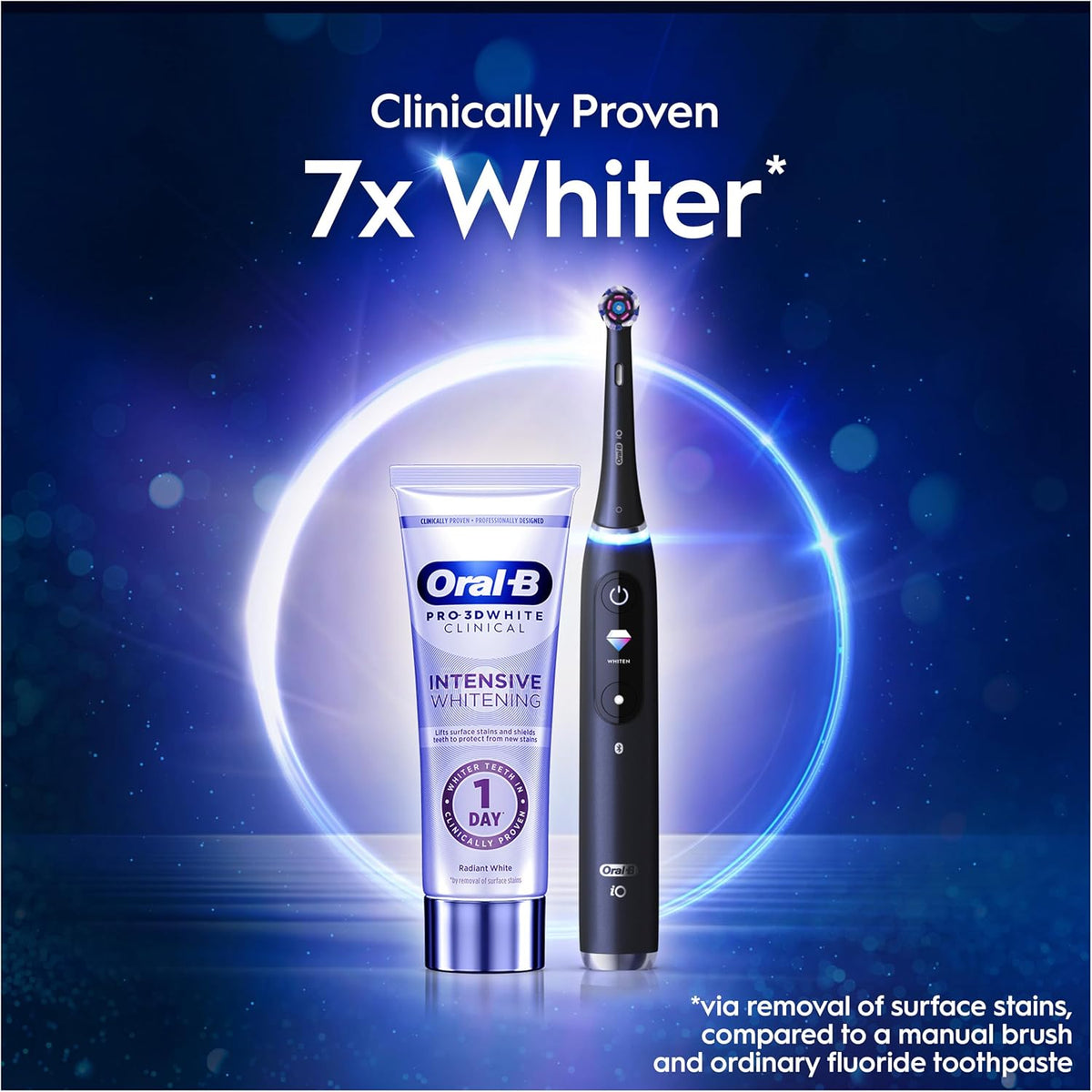 Oral-B Pro-3D White Clinical Intensive Whitening Toothpaste, 75ml