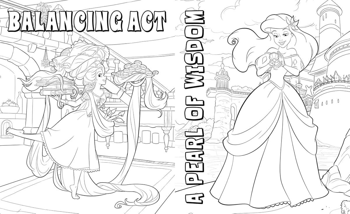 Disney Princess: Epic Colouring: Over 60 pages of creative colouring activities, ideal for ages 4 and up!