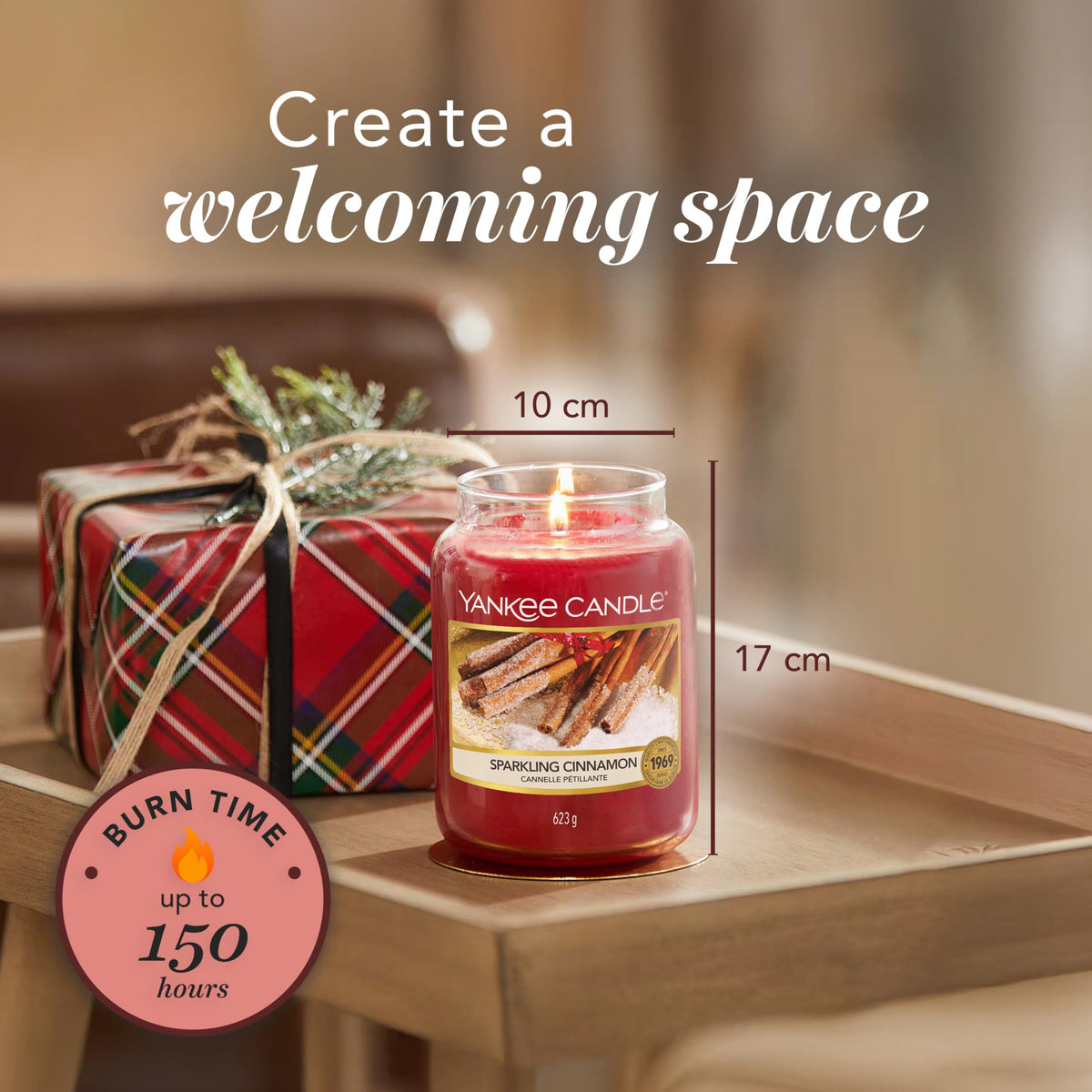 Yankee Candle Scented Candle | Christmas Magic Large Jar Candle | Long Burning Candles: up to 150 Hours | Perfect Gifts for Women