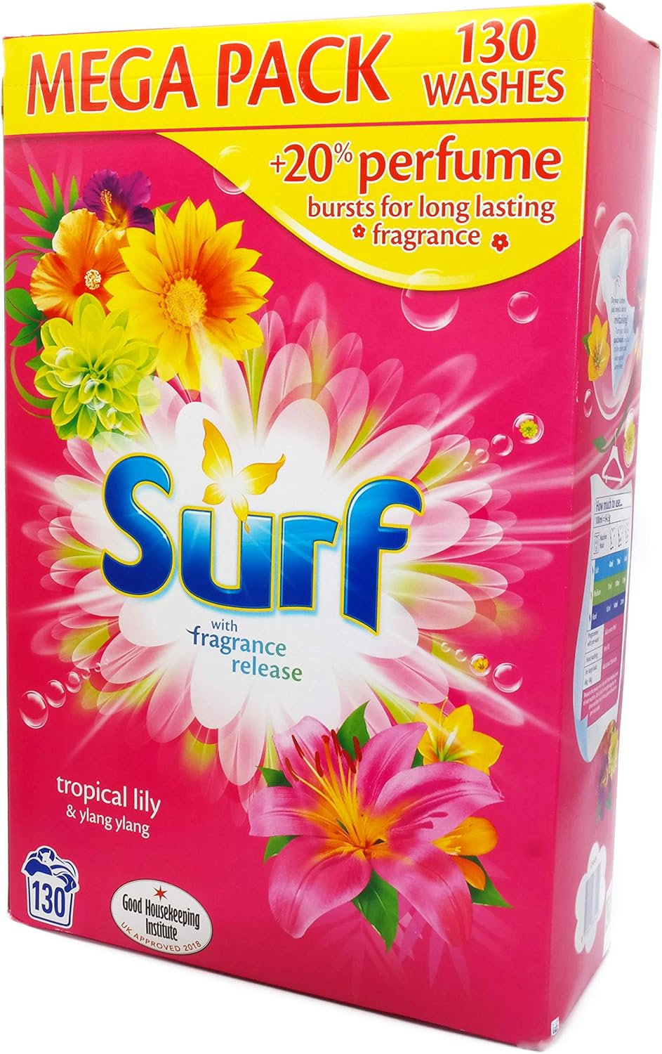 Surf Washing Powder Tropical & Ylang 130W (P)