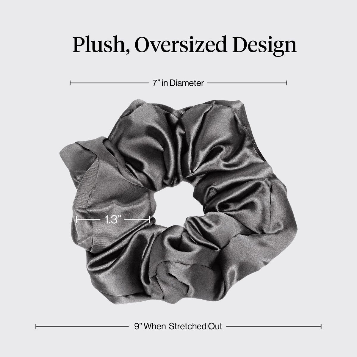 Kitsch Satin Scrunchies for Women 3pcs - Garden Bouquet