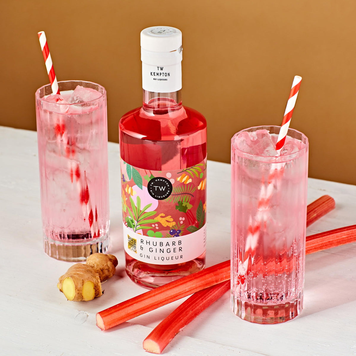 TW Kempton Cherry Marshmallow Gin Liqueur 20% ABV 50cl |