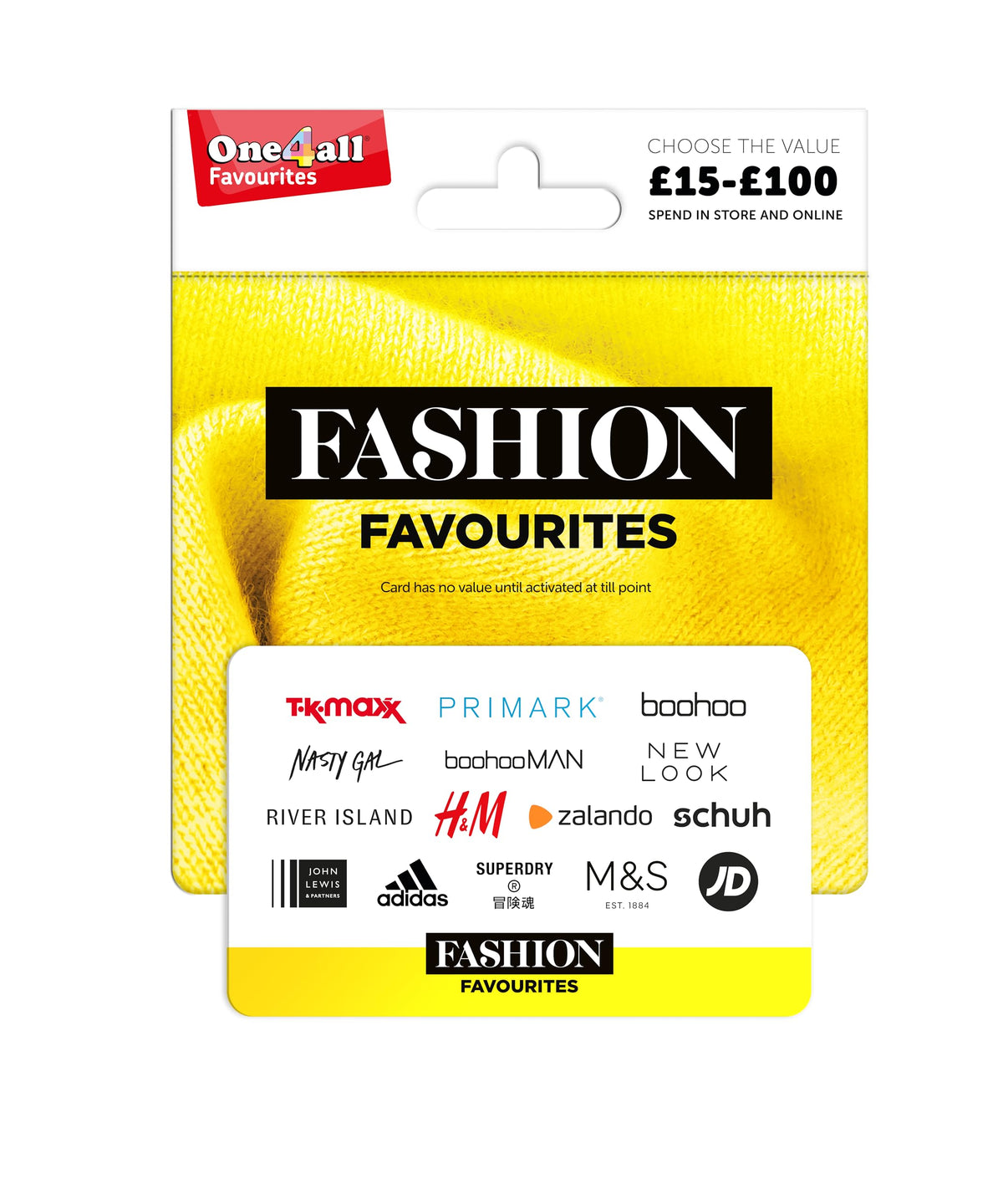 One4all Physical Gift Card