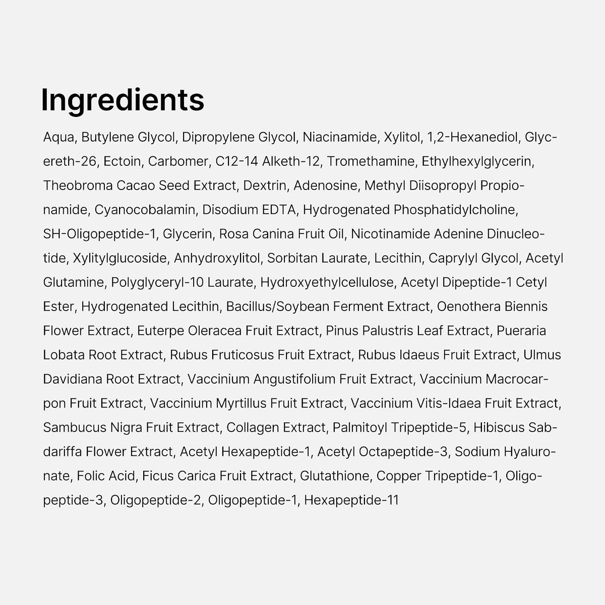 medicube NAD EGF Firming Serum for Face & Neck