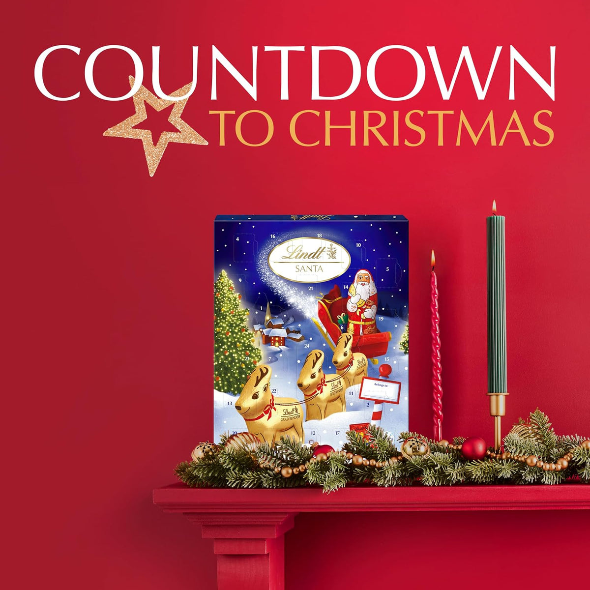 Lindt Milk Chocolate Advent Calendar 2026 160g