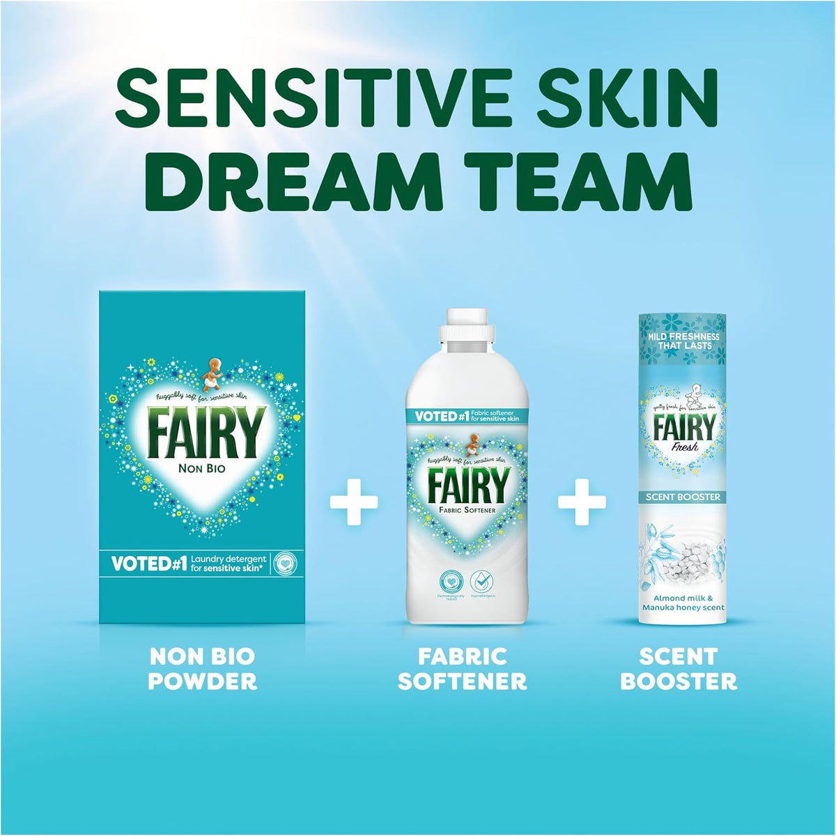 Fairy Non Bio Washing Powder 4KG, 80 Washes