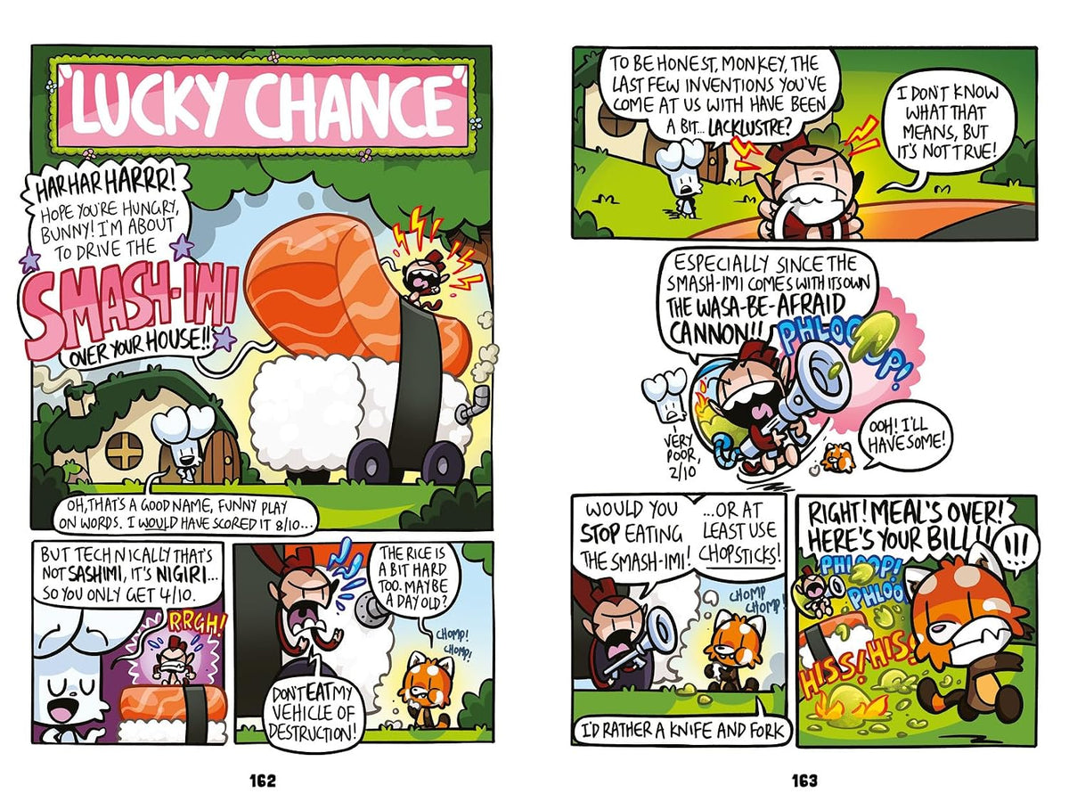Bunny vs Monkey: Day of the Heroes! (a Phoenix Comic book, from the multi-million-selling creative genius Jamie Smart)