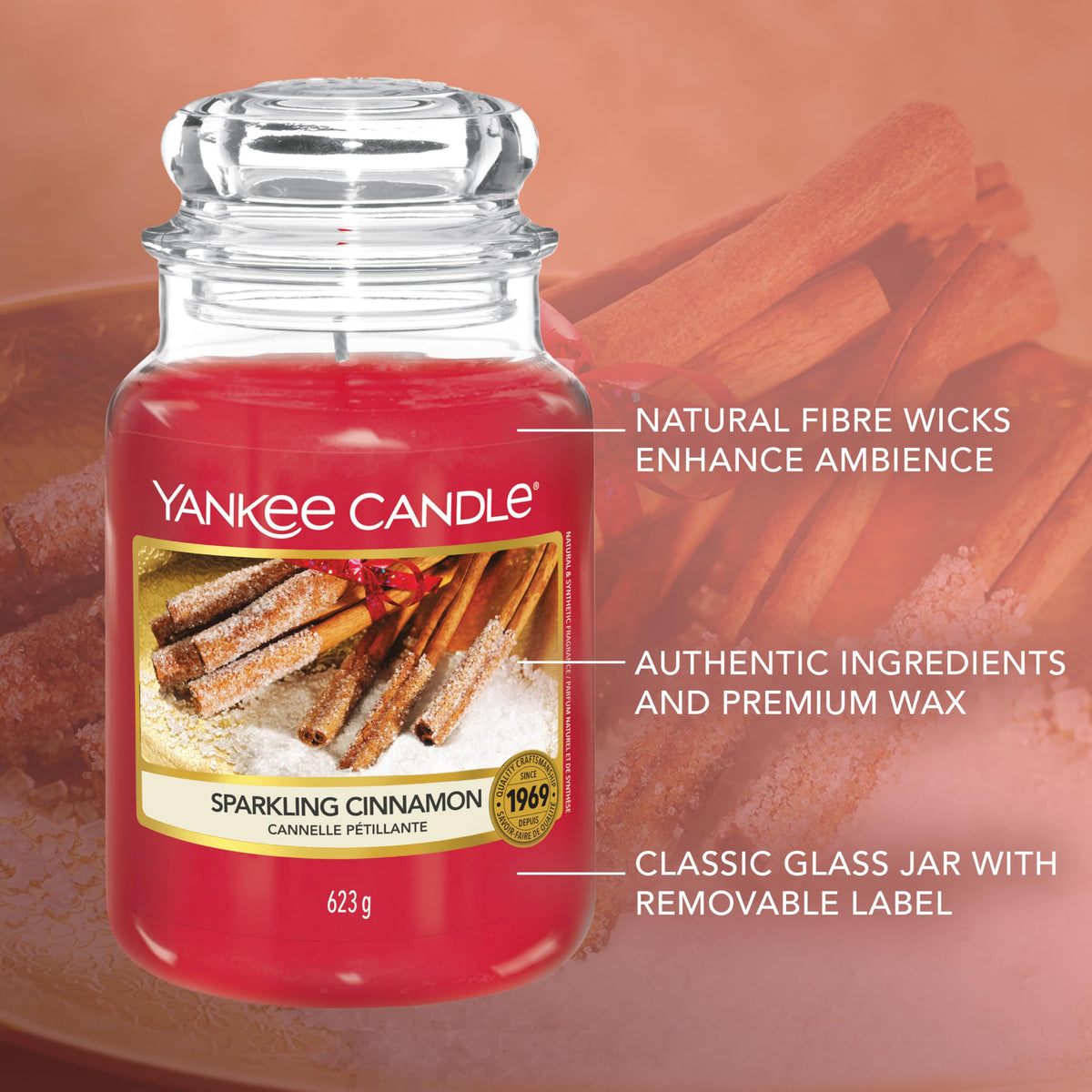 Yankee Candle Scented Candle | Christmas Magic Large Jar Candle | Long Burning Candles: up to 150 Hours | Perfect Gifts for Women
