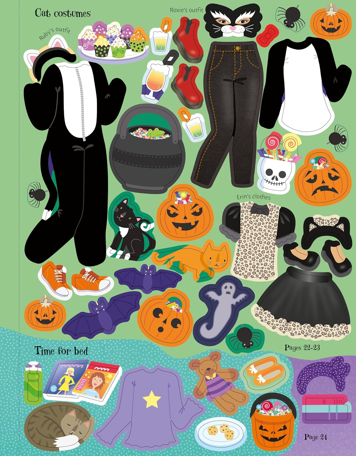 Sticker Dolly Dressing Halloween