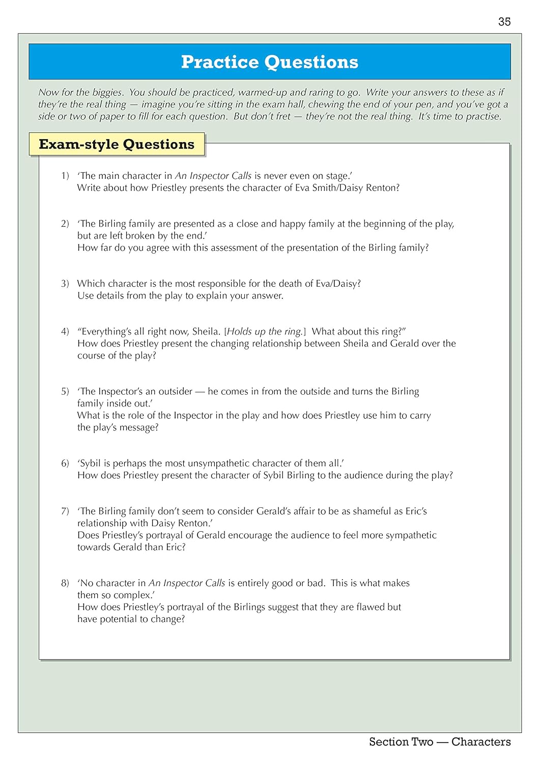 GCSE English Text Guide - An Inspector Calls includes Online Edition & Quizzes: for the 2027 and 2028 exams