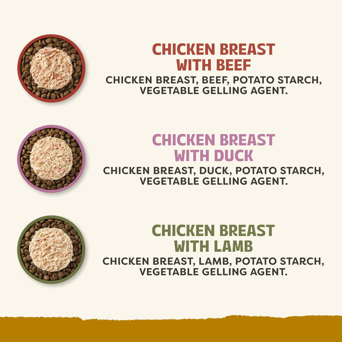 Applaws Natural Wet Dog Food Topper, Chicken Selection in Broth, 8x156g Tin