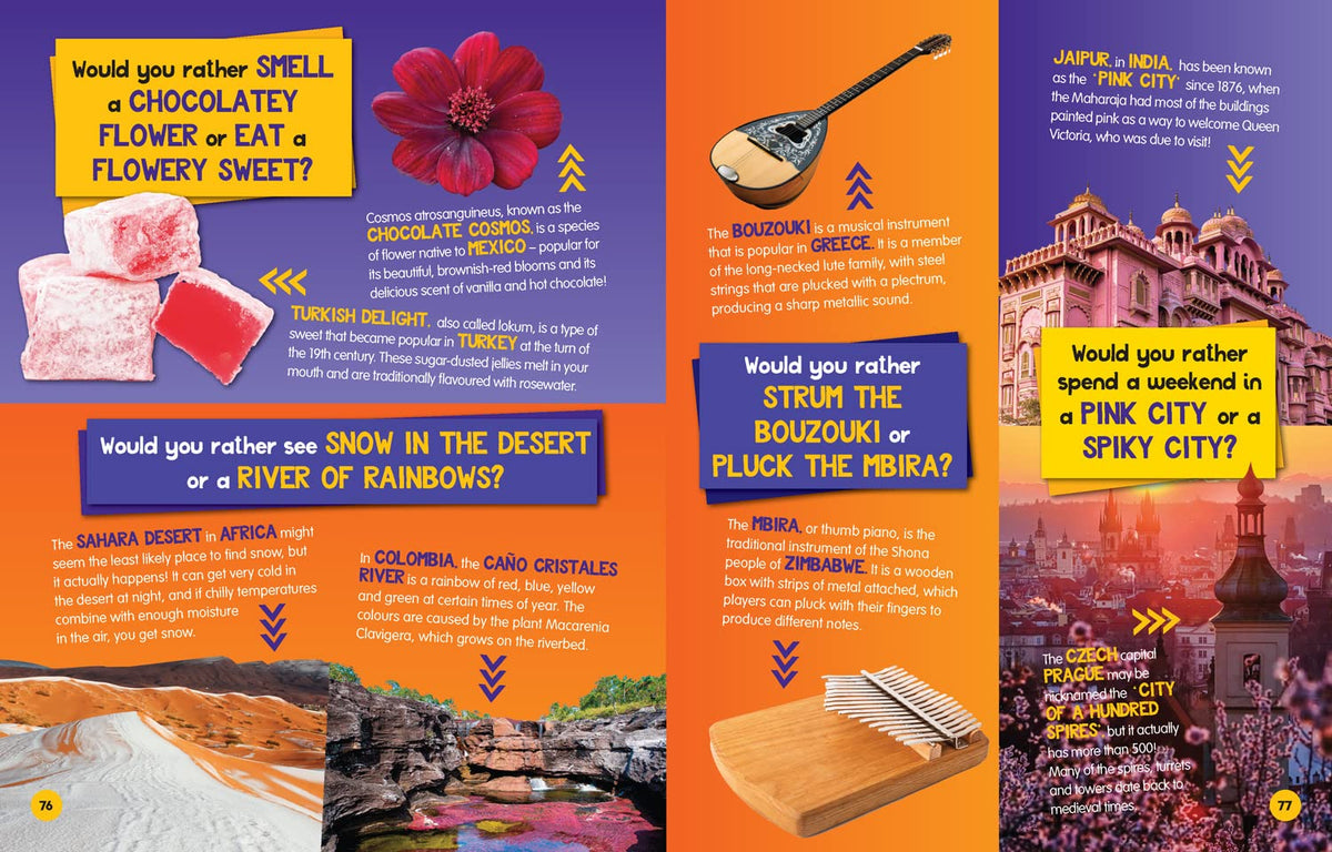 Would you rather? World: A fun-filled family game book (National Geographic Kids)