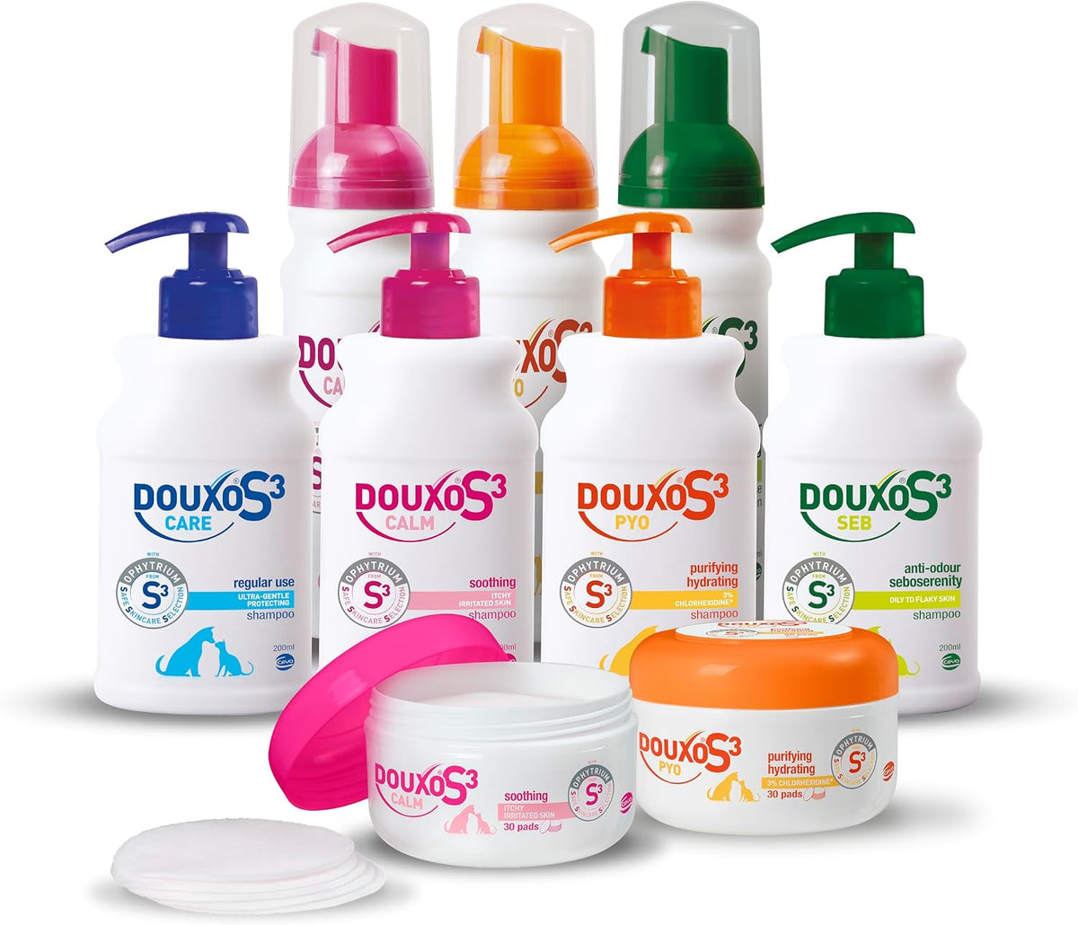 DOUXO S3 PYO Antibacterial and Antifungal Dog and Cat Shampoo