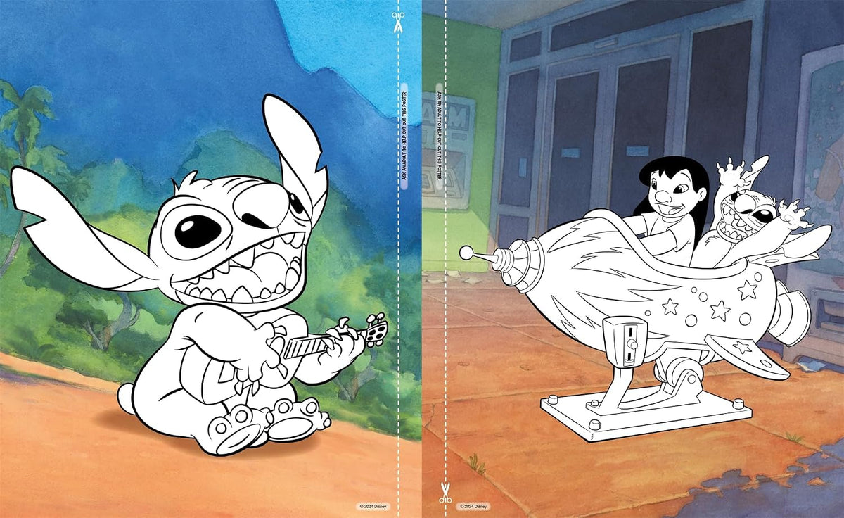 Disney Stitch: The Ultimate Colouring Book