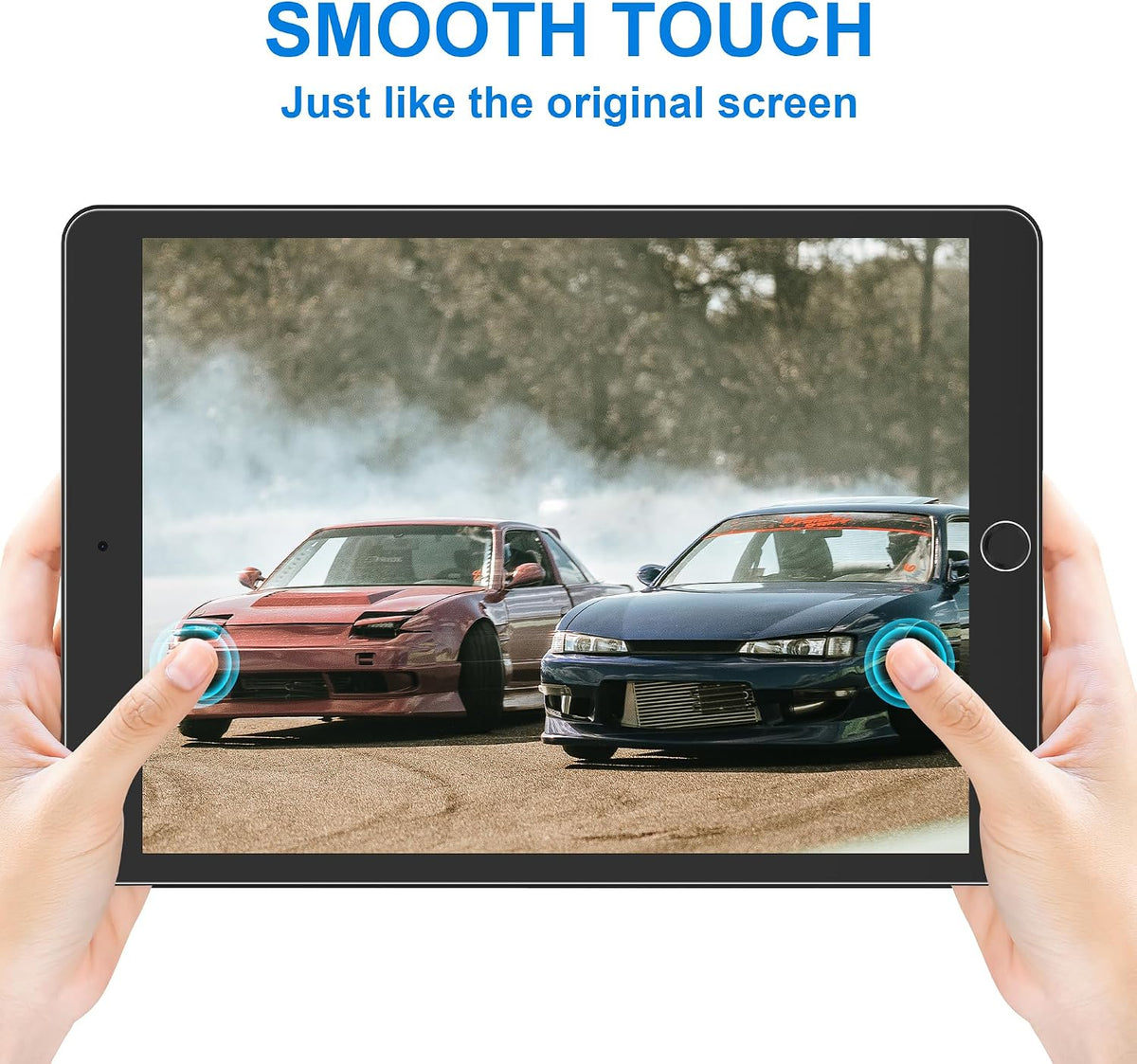 4youquality 2-Pack for iPad 9th, 8th & 7th Generation Screen Protector