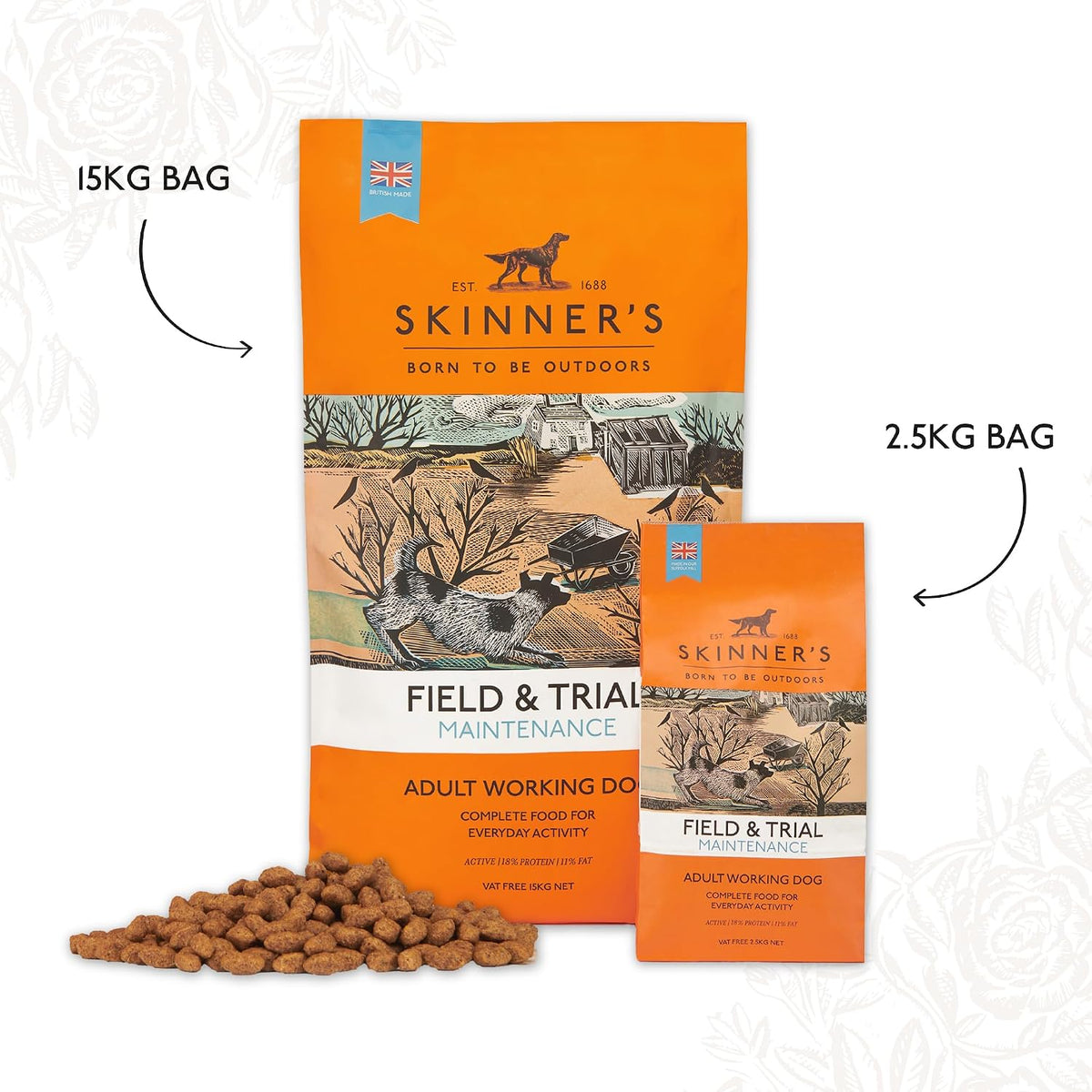 Skinners Field & Trial Maintenance Dry Dog Food - 15kg