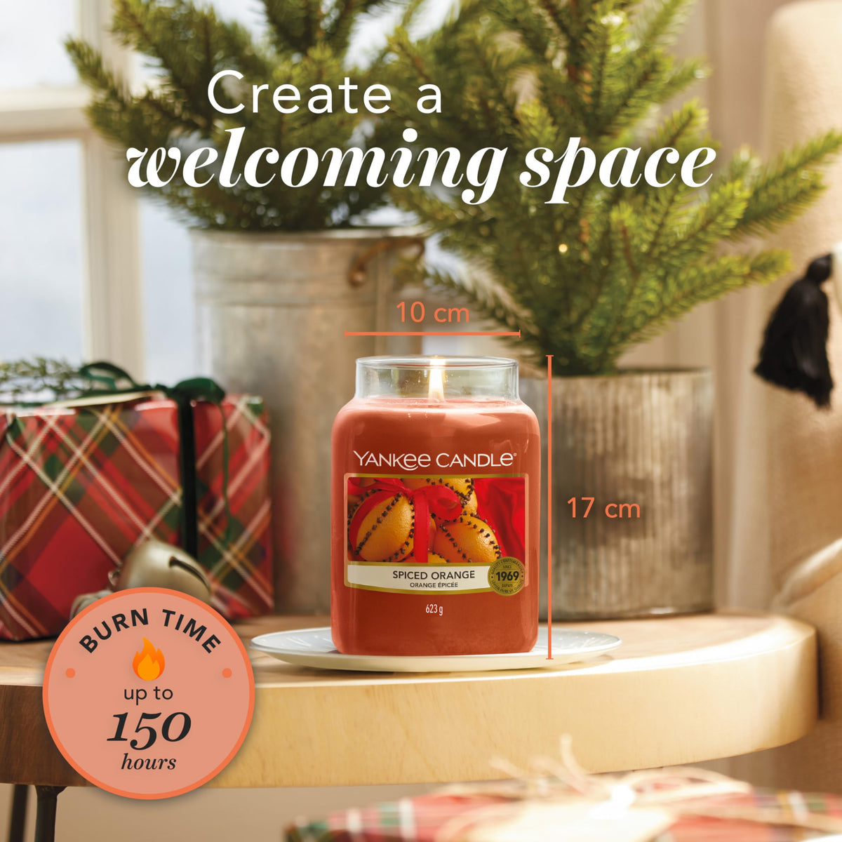 Yankee Candle Scented Candle | Christmas Magic Large Jar Candle | Long Burning Candles: up to 150 Hours | Perfect Gifts for Women