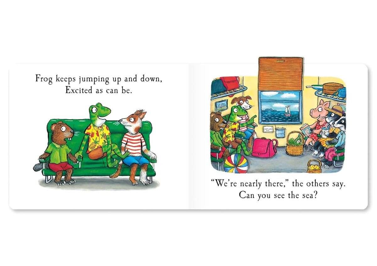 Frog's Day Out: A rhyming lift-the-flap board book, perfect for toddlers