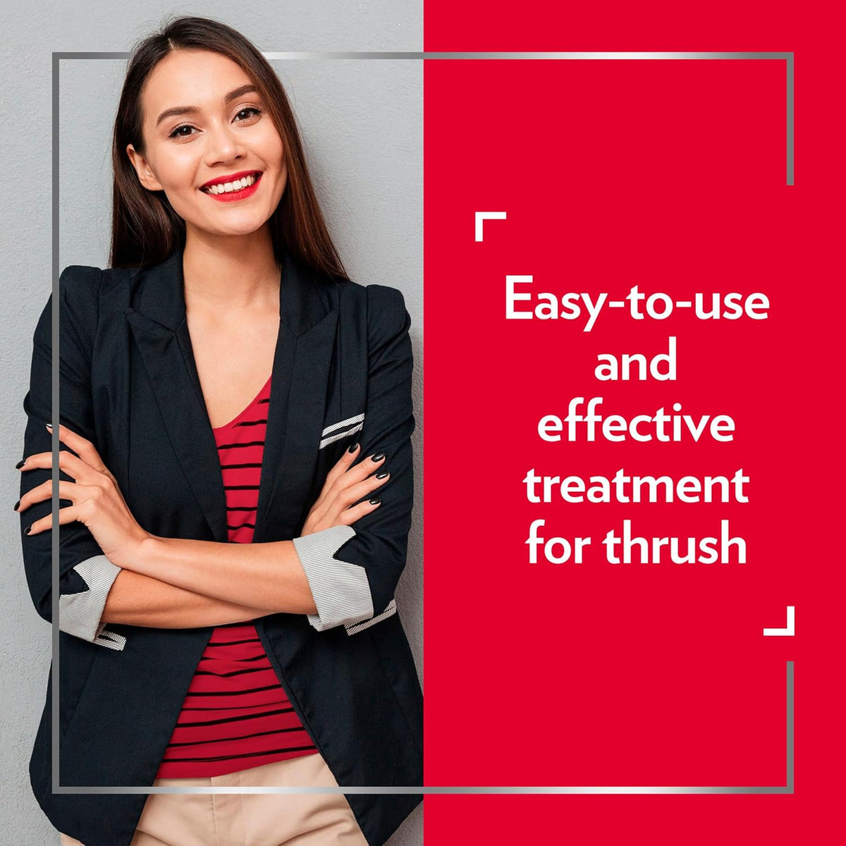 Canesten Thrush Combi Pessary & External Cream for Thrush Treatment | Clotrimazole | Two-Step Complete Relief Thrush Treatment
