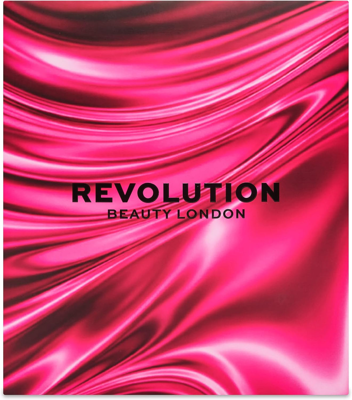 Revolution 24-Day Advent Beauty Calendar 2026, Christmas Makeup Gift Set