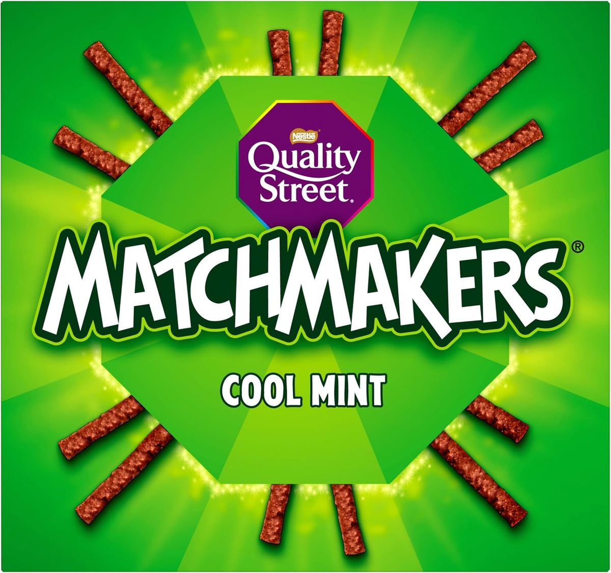 Quality Street Matchmakers Cool Mint Chocolate Box 110g | Pack of 1