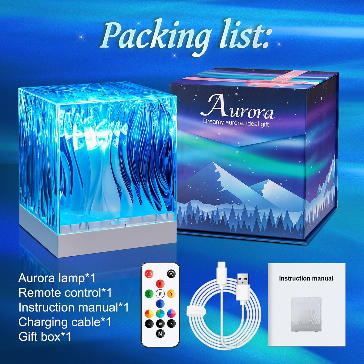 FELITE Northern Lights Projector Sensory Lights Birthday Gifts for Women