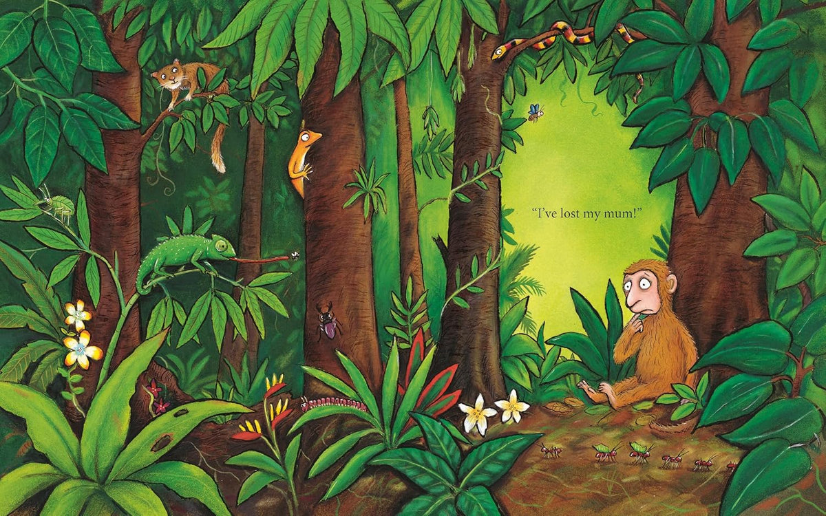 Monkey Puzzle: A funny rhyming story about jungle animals from the creators of The Gruffalo