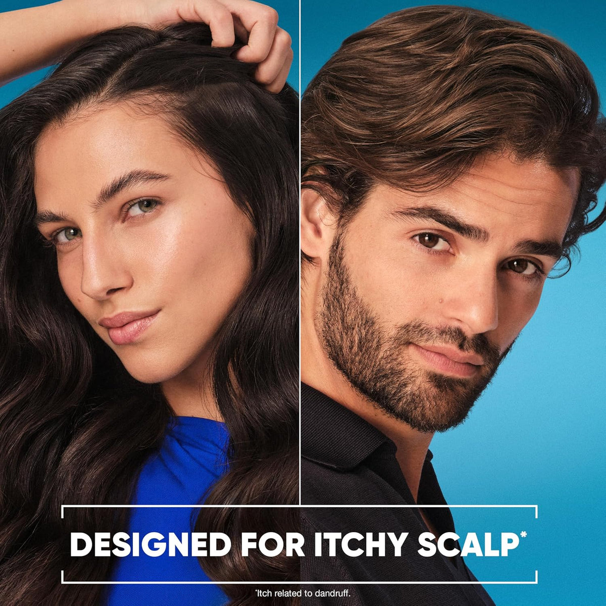 Head & Shoulders Menthol Fresh Anti-Dandruff Shampoo for itchy scalp 1000ml. With Extra Cooling Effect. Works Against Causes Of Dandruff Oil And Itch From The 1st Wash
