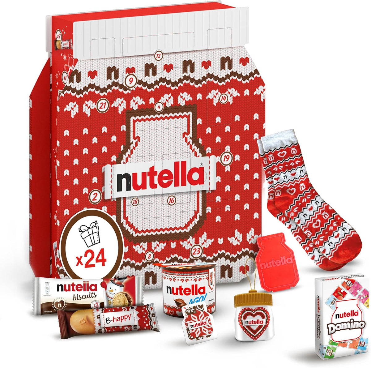 Nutella Giant Christmas Advent Calendar 2026, 528g