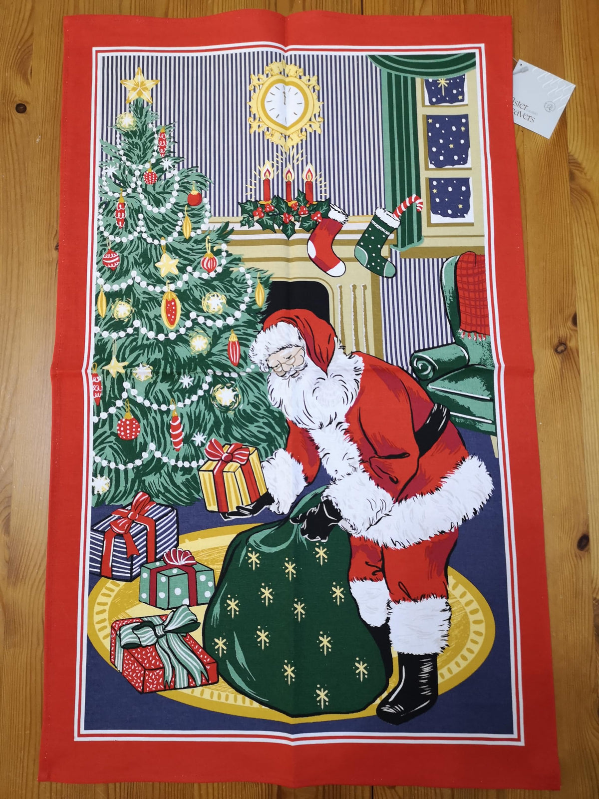 Ulster Weavers - The Twelve Days of Christmas Tea Towel (74 x 48cm) - 100% Cotton - Washable - Christmas Calendar Dish Cloths/Dish Towel - Christmas Countdown Tea Towel - Kitchen Accessories & Decor