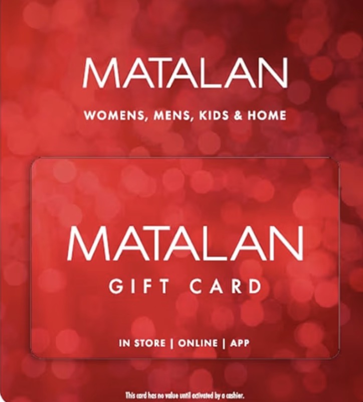 Matalan Physical Gift Card - UK Redemption - Delivered by post - £25